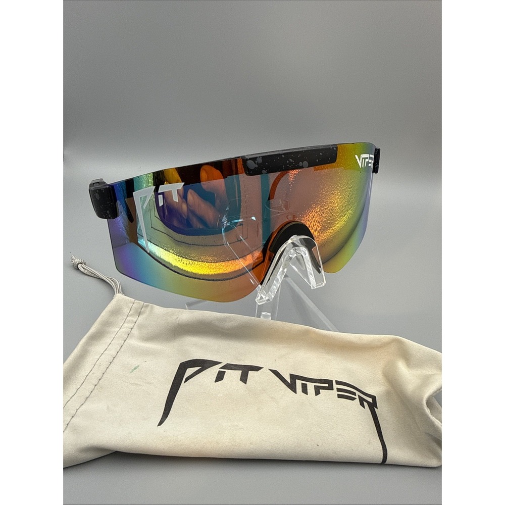 Pit Viper"The Monster Bull"2000 Polarized Sunglasses:Discontinued Authentic &Bag